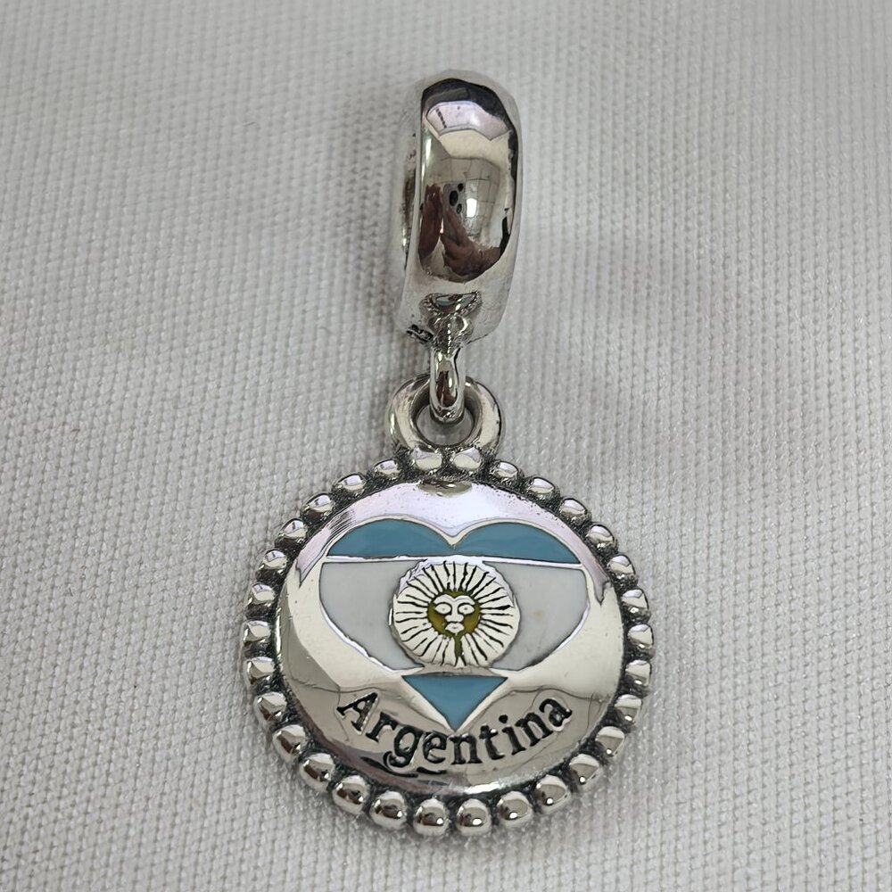 Pandora Argentina Exclusive Charm Pendant, S925 Silver Jewelry